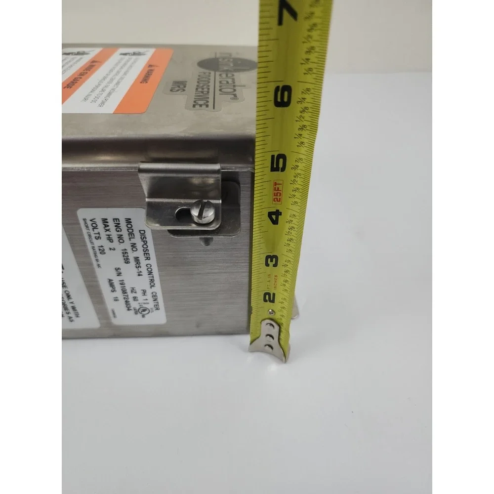 InSinkErator MRS-14 3-Button Switch‎ Manual Reverse Control Center 120V  1-PH